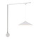 Luiz 1 Light White dimmable 3000K LED Trilo Track Wall Kit (461|TR1W-P73915-WH)