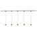 Faria 5 Light Brushed Gold Dimmable 3000K LED Trilo Track Ceiling Kit (461|TR5C-P26903-BG)