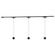 Faria 3 Light Black Dimmable 4000K LED Trilo Track Ceiling Kit (461|TR3C4-P26903-BK)