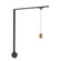 Eloa 1 Light Brushed Gold dimmable 4000K LED Trilo Track Wall Kit (461|TR1W4-P89703-BG)