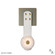 SNAPS LED Sconce (65|402031-LED-02-LC-PG)