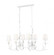 6 Light Linear Chandelier (276|830-44L-TXWH)