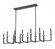 12 Light Linear Chandelier (276|6100-12L-MB)