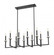 10 Light Linear Chandelier (276|6100-10L-MB)