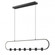 7 Light Linear Chandelier (276|4101-54L-MB-LED)