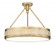 3 Light Semi Flush Mount (276|3046SF22-MGLD-LED)