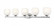 5 Light Vanity (276|1963-5V-CH)