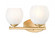 2 Light Vanity (276|1963-2V-MGLD)