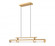 1 Light Linear Chandelier (276|1959-44L-MGLD-LED)