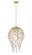 6 Light Pendant (276|1957P18-MGLD)