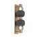 Torno Mandrel Double Sconce (1289|IDB0106-D2-NB-S-L1-CB2)