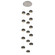 Torno 3PC Stack Multi-Pendant (1289|CHB0106-S3-BS-00-CA1-L1-CB2)