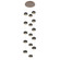 Torno 3PC Stack Multi-Pendant (1289|CHB0106-S3-BB-00-CA1-L3-CB2)