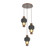 Torno Mandrel 3PC Multi-Pendant (1289|CHB0106-D3-BB-B-C01-L3-CB2)