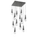 Hailstone Square 12pc Multi-Pendant (1289|CHB0104-12-MB-C-C01-L1-CB2)