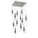 Hailstone Square 12pc Multi-Pendant (1289|CHB0104-12-BS-C-C01-L1-CB2)