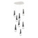 Hailstone Round 8pc Multi-Pendant (1289|CHB0104-08-WI-C-C01-L1-CB2)
