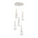Hailstone Round 5pc Multi-Pendant (1289|CHB0104-05-WI-C-C01-L3-CB1)