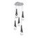 Hailstone Round 5pc Multi-Pendant (1289|CHB0104-05-CS-C-C01-L3-CB2)