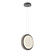 Iris Single Large Pendant (1289|LAB0103-01-MB-GL-CA1-L3-W03)