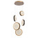 Iris 5-Piece Multi-pendant (1289|CHB0103-05-NB-GL-CA1-L3-L03)