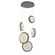 Iris 5-Piece Multi-pendant (1289|CHB0103-05-GP-GL-CA1-L3-W03)