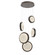 Iris 5-Piece Multi-pendant (1289|CHB0103-05-FB-GL-CA1-L1-MB)