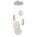 Iris 5-Piece Multi-pendant (1289|CHB0103-05-CS-GL-CA1-L3-W03)