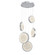 Iris 5-Piece Multi-pendant (1289|CHB0103-05-CS-GL-CA1-L1-000)