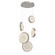 Iris 5-Piece Multi-pendant (1289|CHB0103-05-BS-GL-CA1-L1-000)