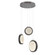 Iris 3-Piece Multi-pendant (1289|CHB0103-03-GP-GL-CA1-L1-W02)