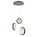 Iris 3-Piece Multi-pendant (1289|CHB0103-03-GP-GL-CA1-L1-000)
