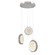 Iris 3-Piece Multi-pendant (1289|CHB0103-03-BS-GL-CA1-L3-W03)