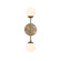 Noho ADA 2-Light Wall Sconce (254|FSN-9012-ETCH-BRSS)