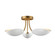 Maris-Semi-Flush Mount (19|10823WTNAB)