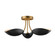 Maris-Semi-Flush Mount (19|10823BKNAB)