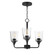 Hudson-Single-Tier Chandelier (19|12873CLBK)