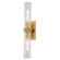 Bari 21.5-in. 2 Light Wall Light Satin Brass (51|W0548)