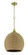 Keira 1 Light Pendant in Satin Brass (20|61391-SB)