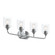 Ilia 4-Light Bath Vanity with Clear Glass Shade (149|P300574-015)