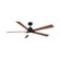 RADIANT CEILING FAN 64IN W LIGHT KIT (7200|FR-D2603-64L-MB/DK)