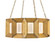 AUSTEN 36IN PENDANT 4CCT 27/30/35/4000K (3612|PD604636-AB)