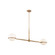 Orstyn 52'' 2-Light Linear Chandelier (10|12507-732)