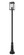 4 Light Outdoor Post Mounted Fixture (276|5019PHBR-518P-BK)