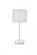 Exemplar 1 light white Table lamp (758|LD4075T10WH)