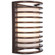 1 Light Outdoor LED Wall Mount (7|20265LEDDMGLP-BRZ/RFR)