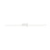 Vega Minor 48-in White Dimmable LED Wall Sconce (461|WS18248-WH-UNV)