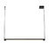 Laurence 41-in Black Dimmable LED Linear Pendant (461|LP46841-UB-UNV)