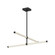 Blade 32-in Black Dimmable LED Chandelier (461|CH23532-BK-UNV)