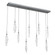 Icefall Linear 9pc Multi-Pendant (1289|PLB0107-09-GM-C-C01-L1-000)